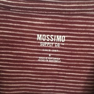 Mossimo Supply Co. Tops - Maroon and white T-shirt mossimo summer Mossimo Supply Co. Tops - Maroon and white T-shirt mossimo summer
